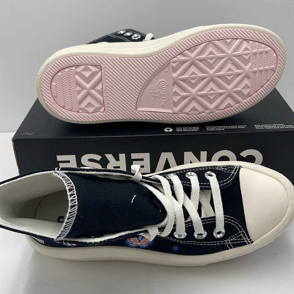 Converse WMNS Black High-Top Sneakers A05994C
CTAS MOVE HI
BLACK/EGRET/DECADE PK - Picture 3 of 16